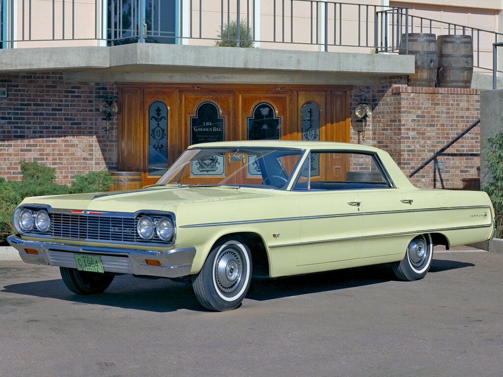 Chevrolet Impala (1739, 1839) 3 поколение, 3-й рестайлинг, седан (10.1963 - 09.1964)